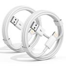 Cabo Apple CarPlay ANSEIP 2 unidades 1 m Lightning USB Cabo Apple CarPlay ANSEIP 2 unidades 1 m Lightning USB