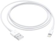 Cabo Apple Lightning USB com 1 Metro para iPhone, iPad, Mac e iPod Branco