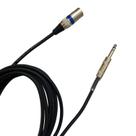 Cabo Audio P10 Macho XLR Mesa Som Profissional 05m Stereo
