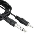 Cabo Áudio P2 X P10 Estéreo Para Instrumentos Mesas de Som 2 Metros