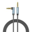 Cabo AUX Nanxudyj 1,8 m 3,5 mm macho para macho com nylon trançado
