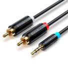 Cabo Auxiliar Audio P2 Para Rca Blindado Dj Som 5m Vention