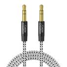 Cabo auxiliar, criação de cabo, áudio de 3,5 mm, macho para macho, 3 m, preto Cabo auxiliar, criação de cabo, áudio de 3,5 mm, macho para macho, 3 m, preto
