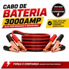 Cabo Auxiliar de Partida 3000 Ampère A para Veículos Cabo Auxiliar de Partida 3000 Ampère A para Veículos