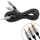 Cabo Auxiliar P2 Estéreo Para 2 Rca De 1,8 Metro - Mxt