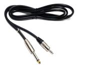 Cabo auxiliar p2 estereo x p10 mono blindado profissional mxt