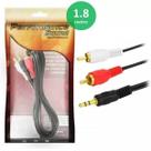 Cabo Auxiliar P2 + Rca 1,80 Metro Uso Profissional 0180160