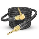Cabo Auxiliar VANAUX 90 Graus (8m) - Conector 3,5mm