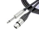 Cabo balanceado santo angelo xlr femea p10 mono 15 metros