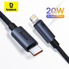 Cabo Baseus Tipo C para Lightning Turbo 20W 1 Metro