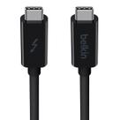 Cabo Belkin Thunderbolt 3 USB-C para USB-C (1m) - 20Gbps - Preto