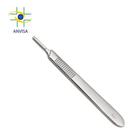 Cabo Bisturi Inox N4 - Aço Inoxidável - Instrumento Cirúrgico