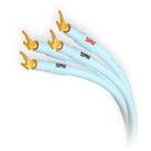 Cabo Caixa Acústica high-end Sword Combicon 3.0 Supra Cables 2mt (Par) Azul Gelo