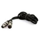 Cabo Canon Macho x Femea Balanceado Preto - 10 Metros