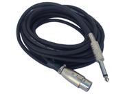 Cabo canon xlr p10 de 5 metros para microfone profissional