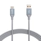 Cabo carregador Amazon Basics USB-C para USB-A 2.0 Fast 3m cinza escuro