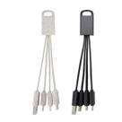 Cabo Carregador Celular 3 Em 1 Usb-c Lightning Micro V8