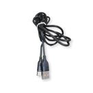 Cabo Carregador Celular USB-C + USB Flexível 1 Metro 60W