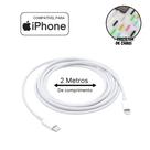 Cabo Carregador Compativel iPhone 14 13 12 11 X Tipo C Lightning Reforçado Garantia