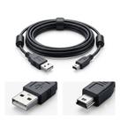 Cabo Carregador Compatível para Controle Ps3 playstation 3 Com Filtro V3 Micro Usb 1.80m fy-726