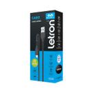 Cabo Carregador Dados Lightning 1M Preto