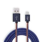 Cabo Carregador Jeans Micro USB (V8) Turbo 3.0A 1M XC-CD-31 Xcell 11302 - X-Cell
