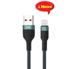 Cabo Carregador Lightning Trançado Reforçado 1M