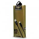 Cabo Carregador Lightning X5 - Rápido - 1m - Linha Ouro