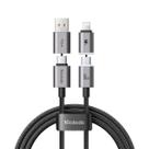 Cabo Carregador Multi USB 4em1 60w Carregamento Turbo Mcdodo