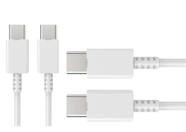 Cabo Carregador Original duplo C para Samsung A70 / A71 / A72