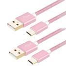 Cabo Carregador Rapido Micro USB V8 3 Metros Reforçado Kit 2