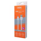 Cabo Carregador Rápido Usb E Type Ce203 1.5 Metros Branco