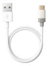 Cabo Carregador Tipo-C 1,2m 3.4A Branco Resistente