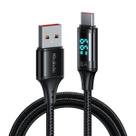Cabo Carregador Turbo Usb p/ Tipo C Mcdodo 66w 6a Display 1m