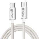 Cabo Carregador Turbo Usb Tipo C 2 Metros Reforçado Nylon