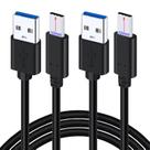 Cabo carregador UNIDOPRO estendido de 10 mm USB tipo C de 1 m para uso robusto