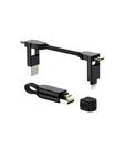 Cabo Carregador Universal 6 em 1 Rolling Square InCharge X - 100W - USB-C e Lightning