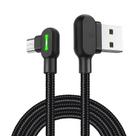 Cabo Carregador Usb-A x Micro Usb 2 Metro 90º Com Led Mcdodo