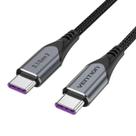 Cabo Carregador USB-C p/ USB-C 3.2 Gen 2 100W 10Gbps 4K 1m