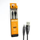 Cabo carregador usb v8 2.4a flat basike ba-cb09947 Cabo carregador usb v8 2.4a flat basike ba-cb09947