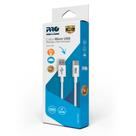 Cabo Carregador Usb V8/micro 2.4a 1m Caus-100m Branco Proeletronic