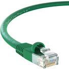 Cabo Cat6 InstallerParts UTP Booted Green 0,3 m, pacote com 10