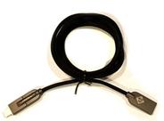 Cabo Celular 2 Em 1 Nylon Micro Usb V8 + Lightning Cb-33