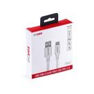 Cabo Celular Usb a 2.0 Usb Tipo C 50cm Branco Cabo Celular Usb a 2.0 Usb Tipo C 50cm Branco