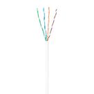 Cabo Cftv Mc8cbr 4Px24 Awg 300M Multi Cam Branco Aluminio Cobreado Uso Interno Capa Isolante Em Pvc