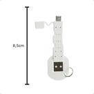 Cabo Chave Micro USB Smartphone Newlink CV100 Branco