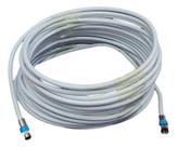 Cabo Coaxial 75 Ohms Rg 59 95% Tv Digital Profissional 10m