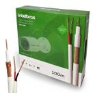 Cabo Coaxial Bipolar Intelbras FC67CBR 67% Malha para CFTV