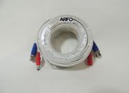 Cabo coaxial bnc arfo mod. ar-l30ht p/ cameras 30mt ahd/cvi/tvi/cvbs