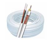 Cabo coaxial macrocabos rf 0,4/2,5 dbl+2x26awg Cabo coaxial macrocabos rf 0,4/2,5 dbl+2x26awg